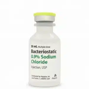 bacteriostatic water uk