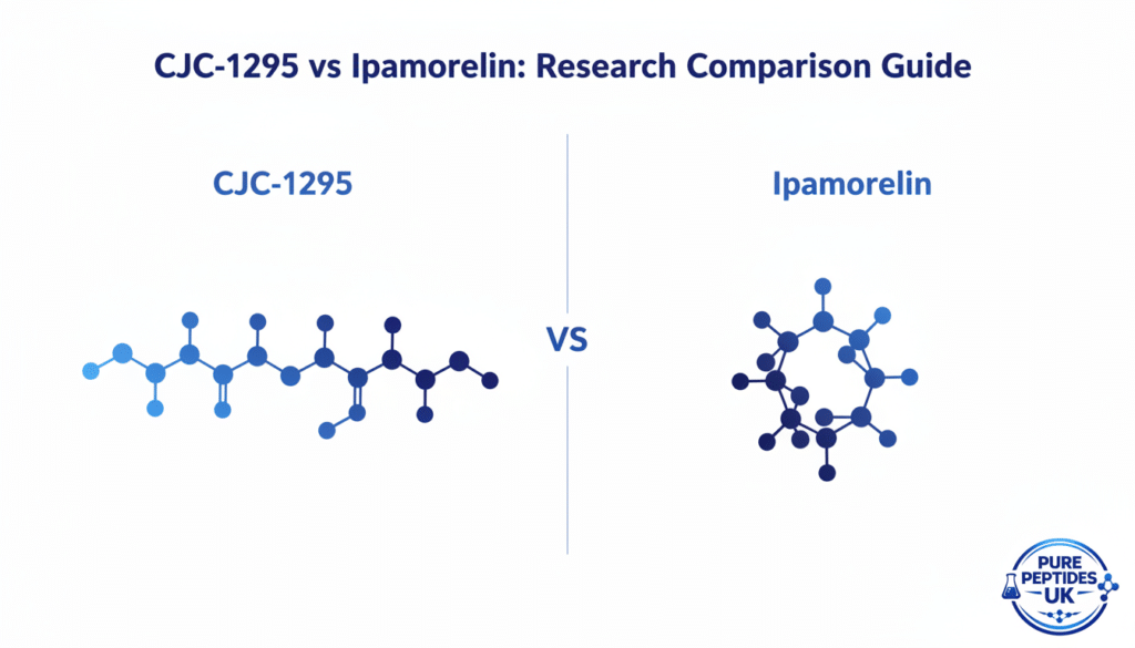 CJC-1295 vs Ipamorelin: Research Comparison Guide UK